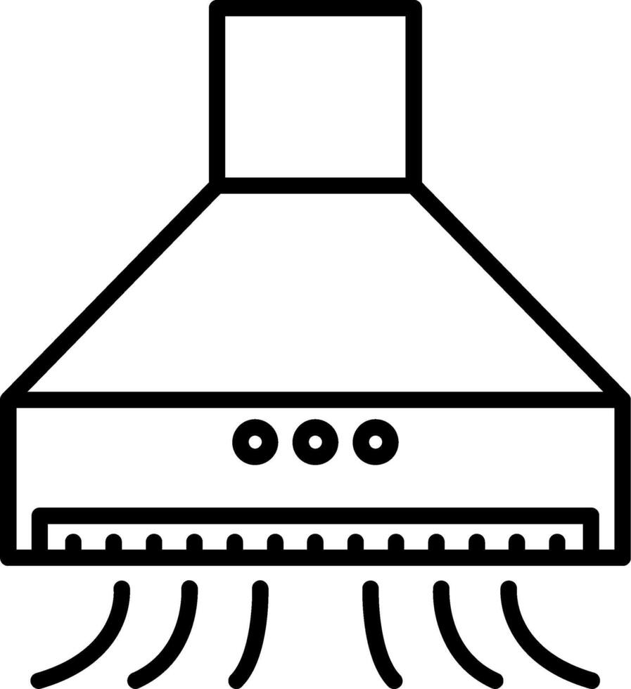 Extractor Line Icon vector