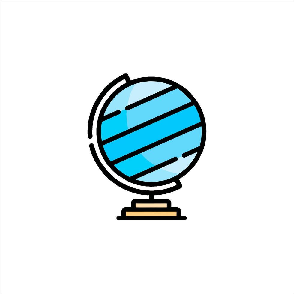 Globe icon illustration vector