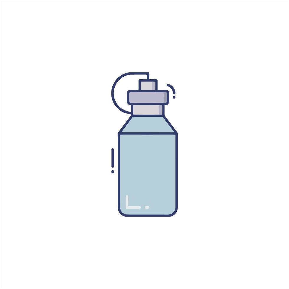 Water bottle icon illustration vector