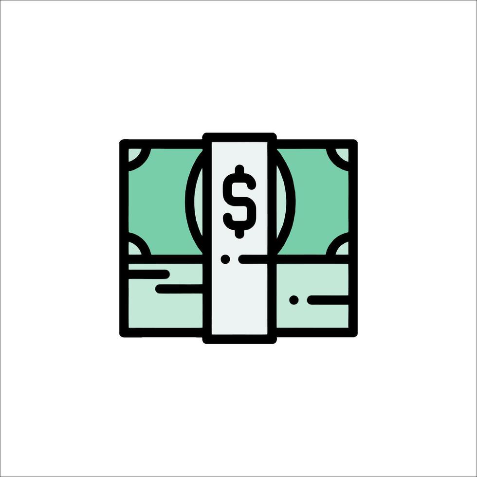 Money icon illustration vector