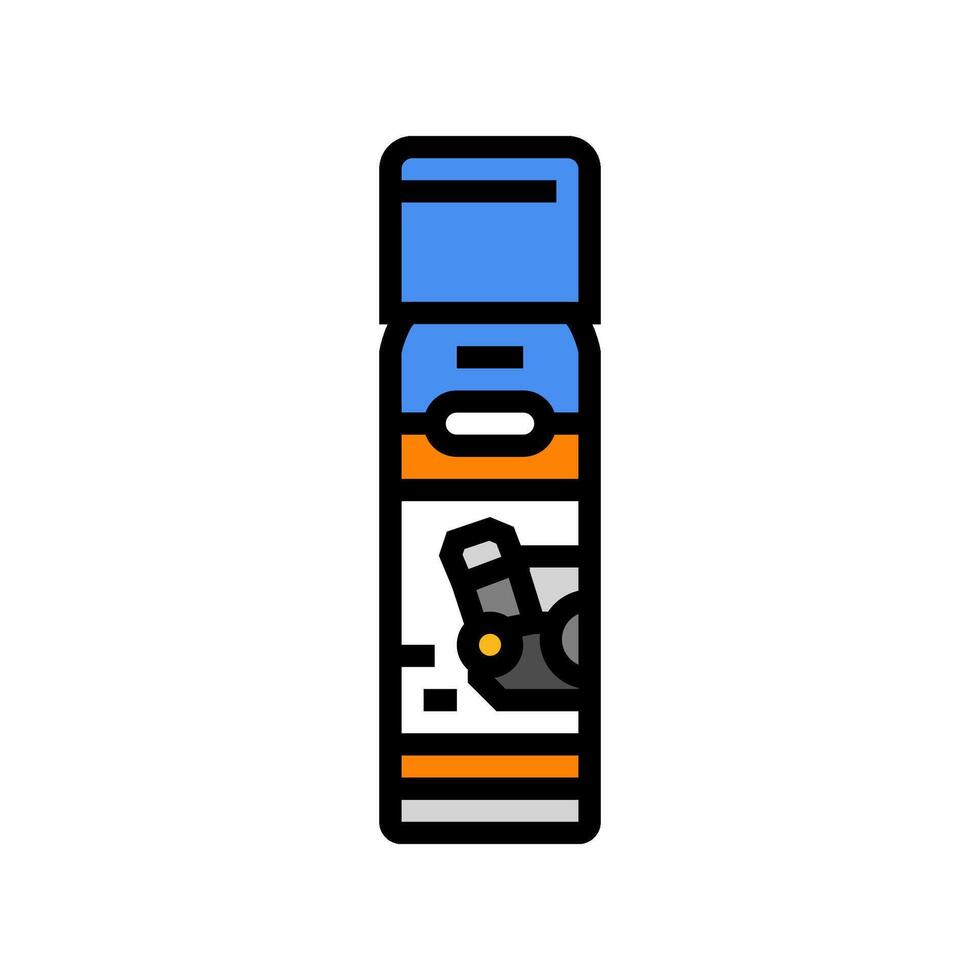 engine degreaser car care color icon illustration vector