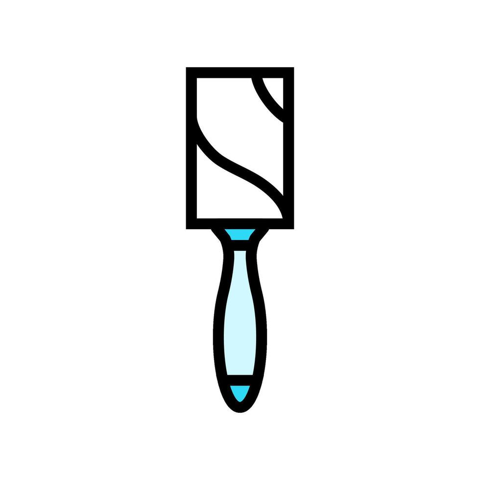 lint roller clothes care color icon illustration vector