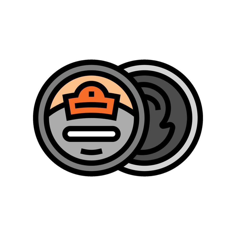 shoe polish clothes care color icon illustration vector