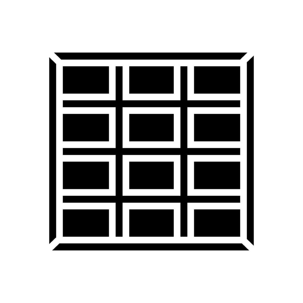 sock organizer clothes care glyph icon illustration vector