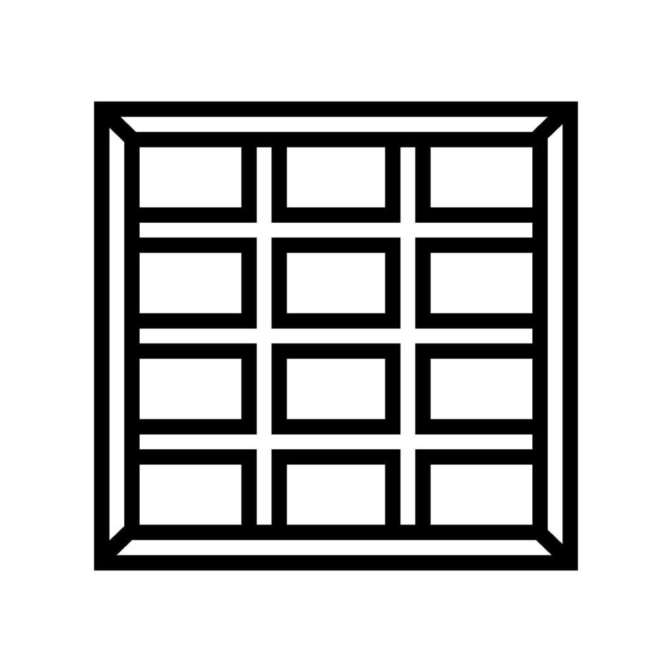 sock organizer clothes care line icon illustration vector
