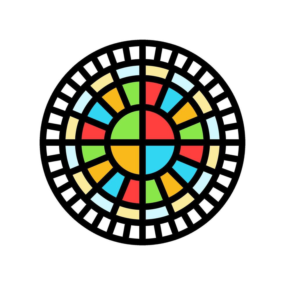 genetic code genetic engineering color icon illustration vector