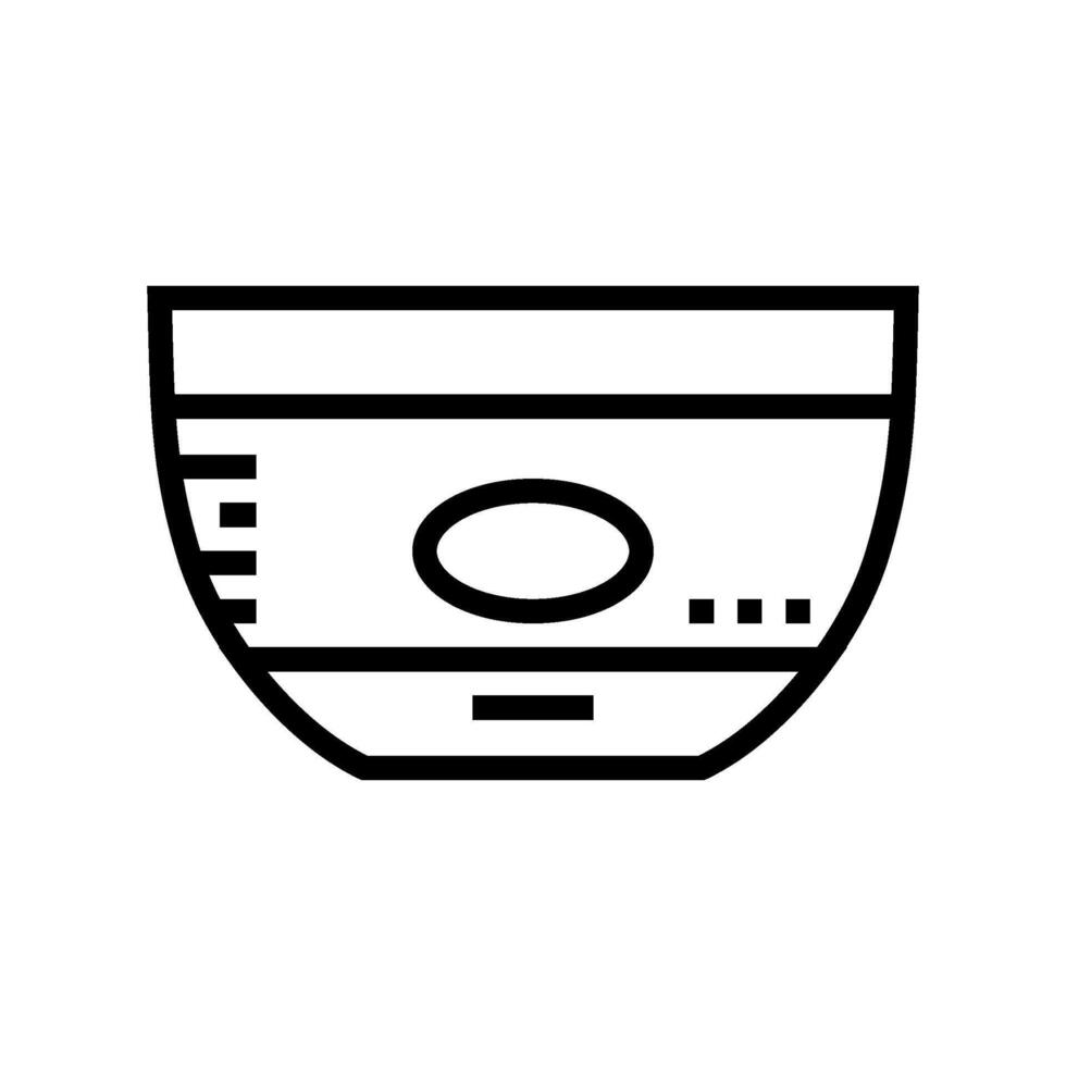 clay mask men cosmetic line icon illustration vector