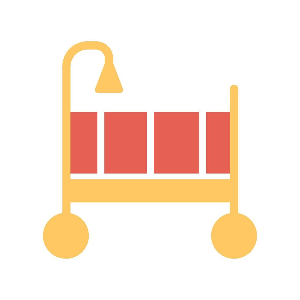 Nursery Decor Icon Design vector