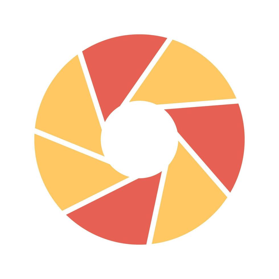 Aperture Artifacts Icon Design vector