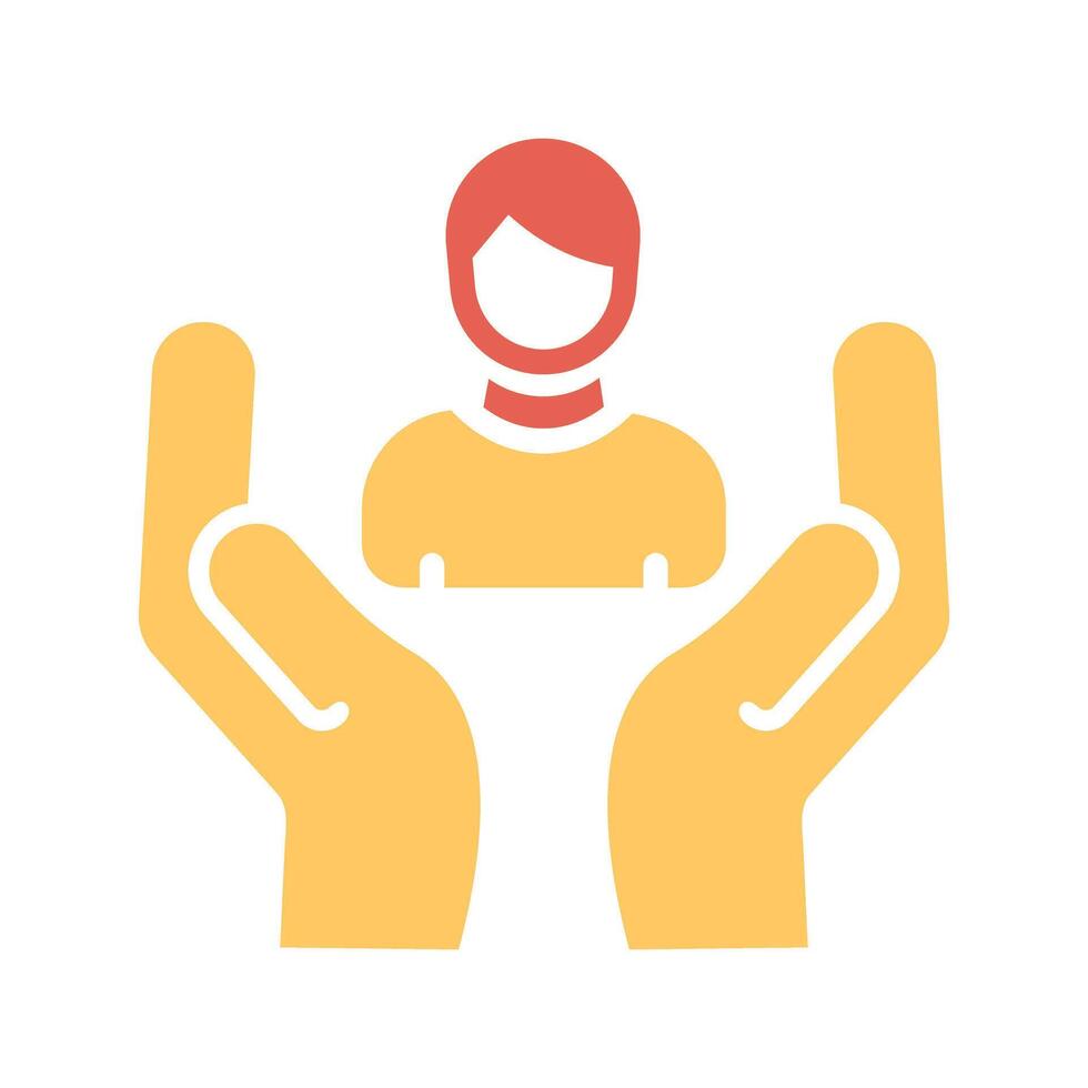 Employee Insurance Icon Design vector