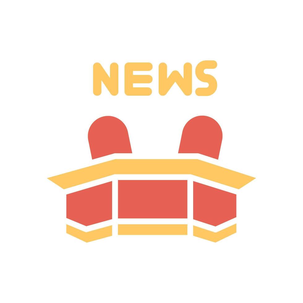Newsroom Icon Design vector