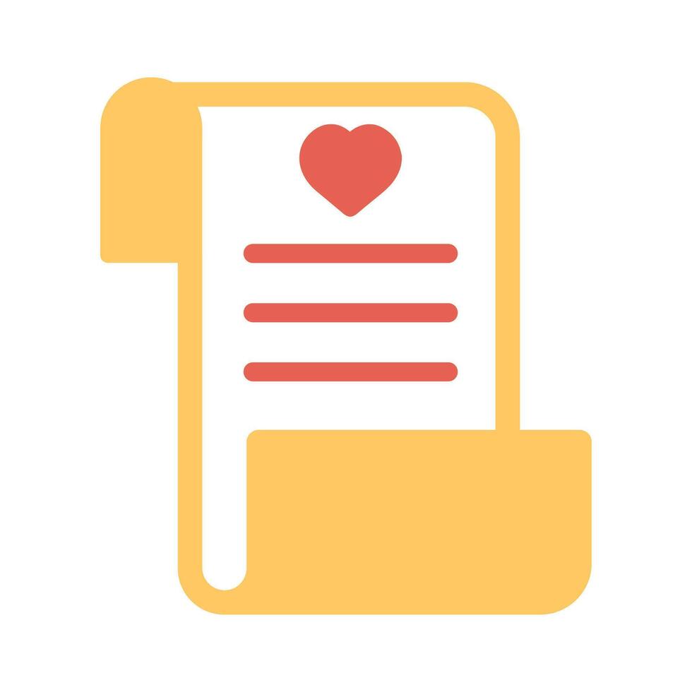 Wishlist Icon Design vector