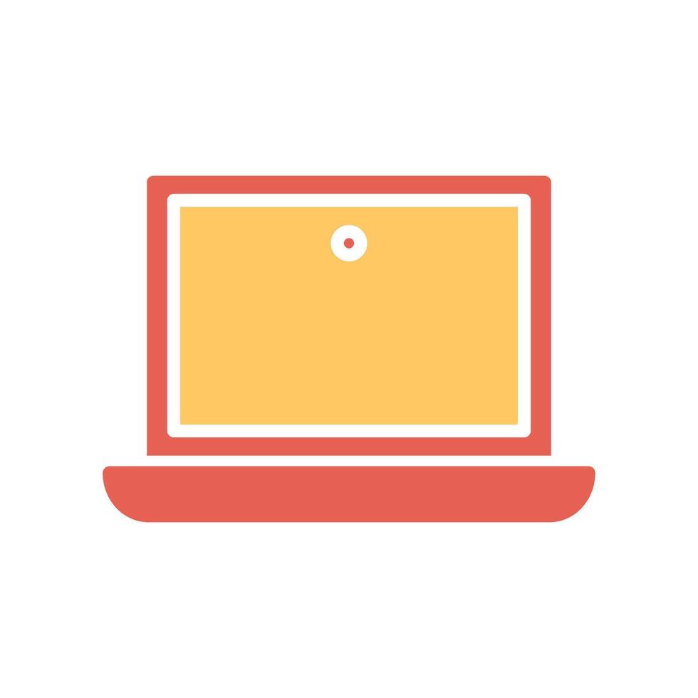 Laptop Icon Design vector