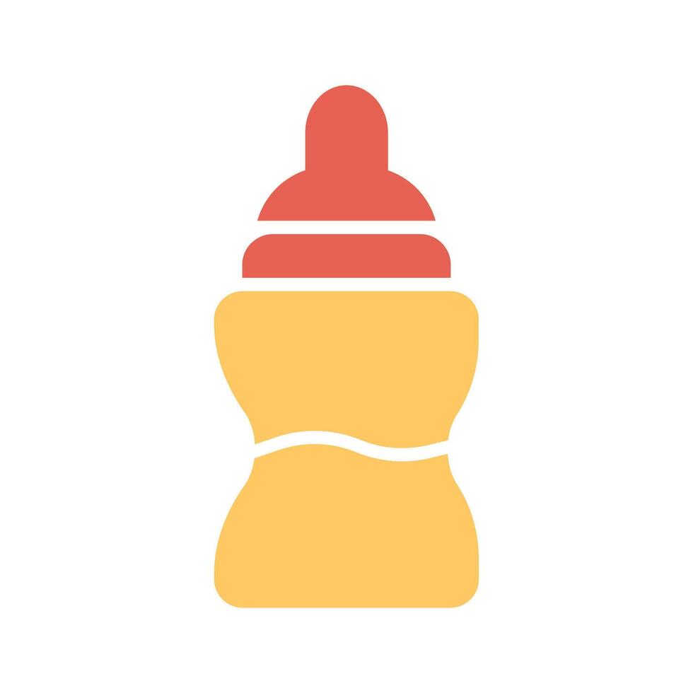 Bottle Feeding Icon Design vector