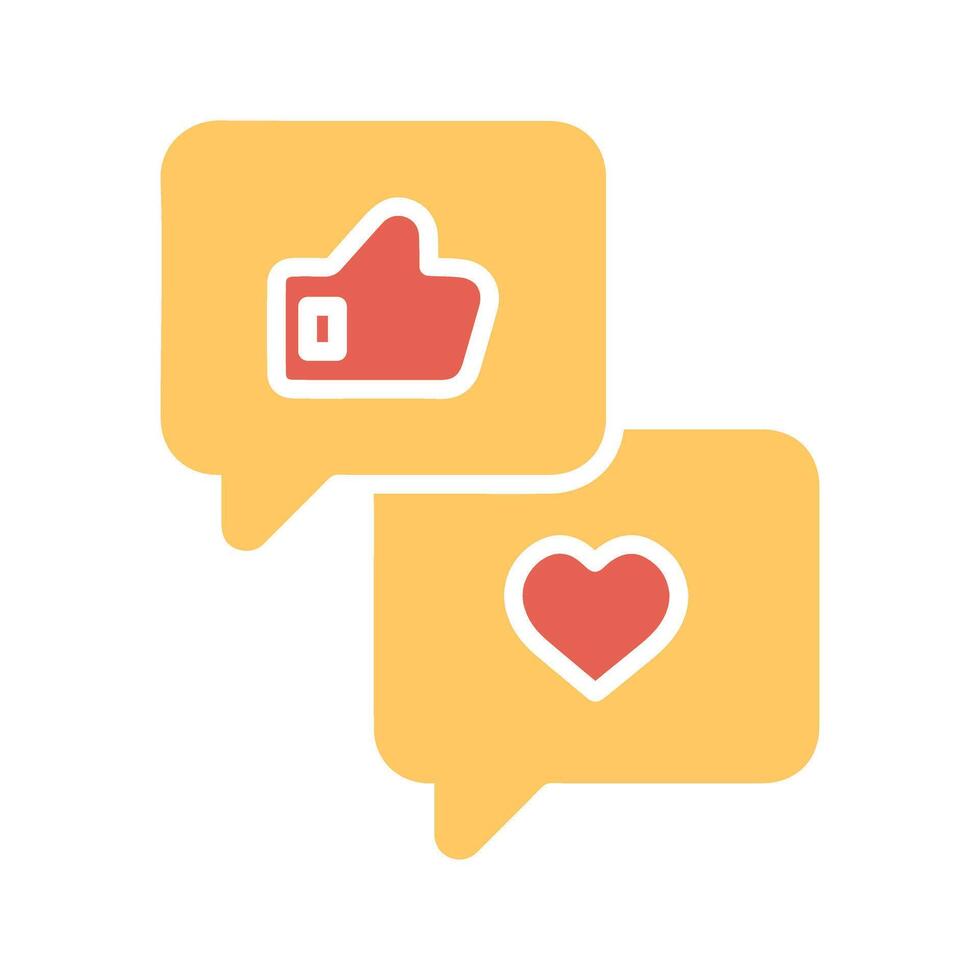 User Feedback Icon Design vector