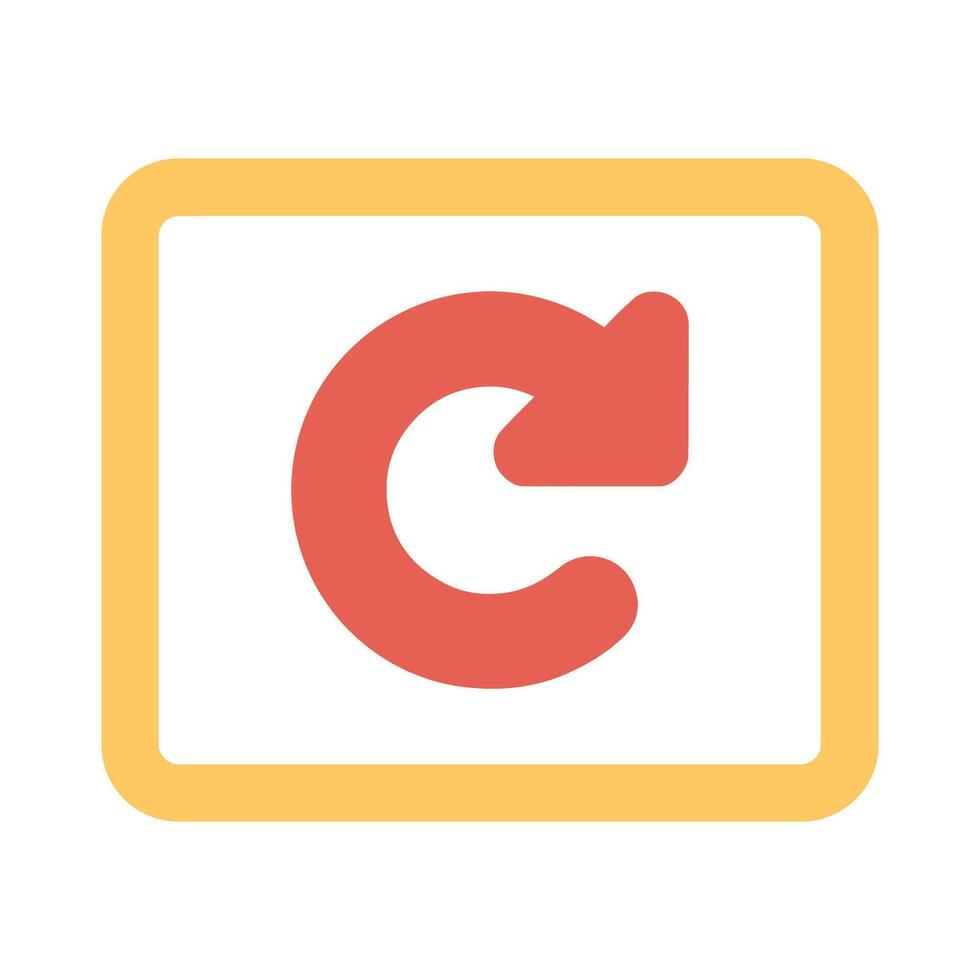 Refresh Symbol Icon Design vector