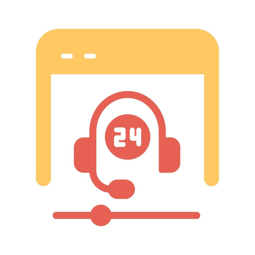 Support Forum Icon Design vector