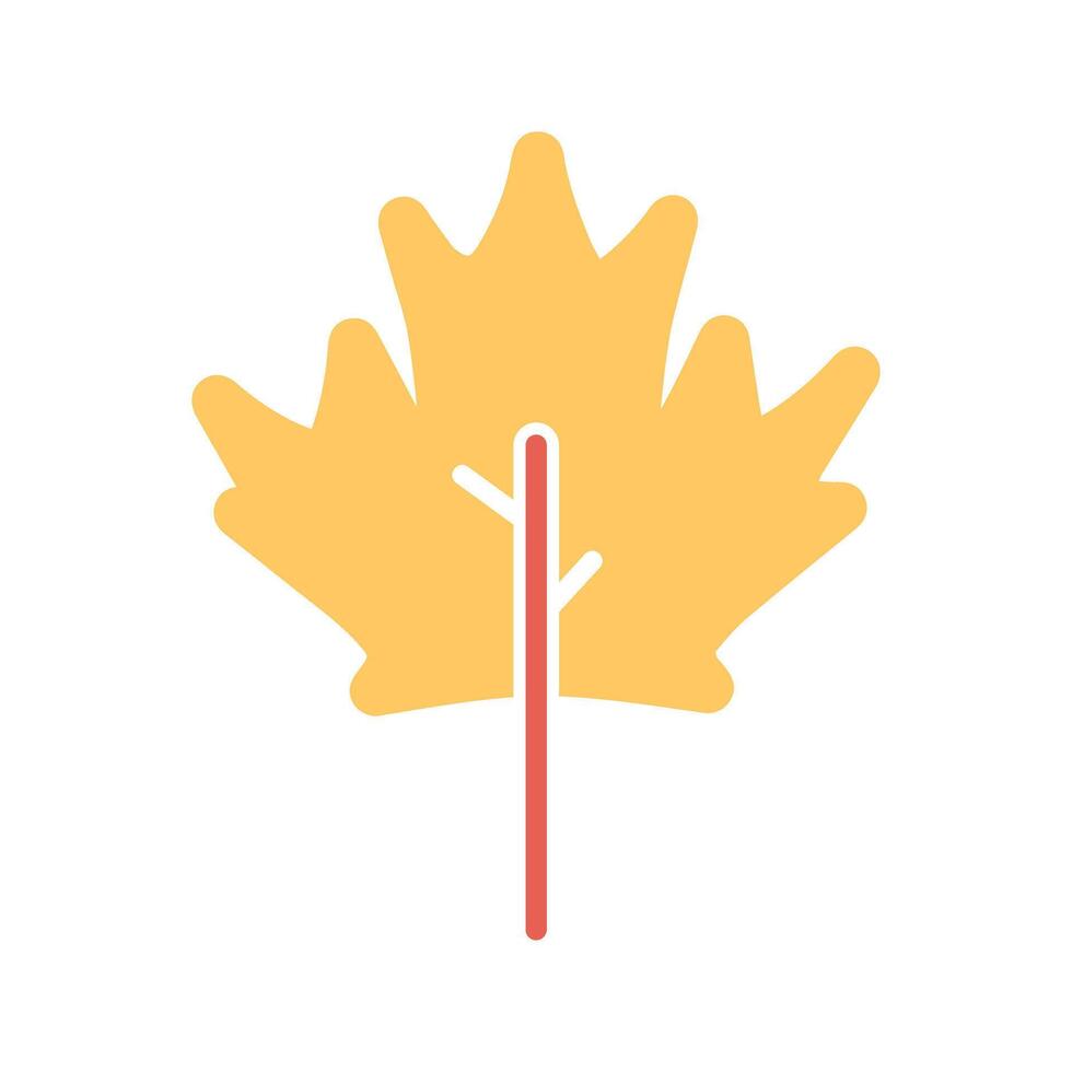 Maple Leaf Icon Design vector