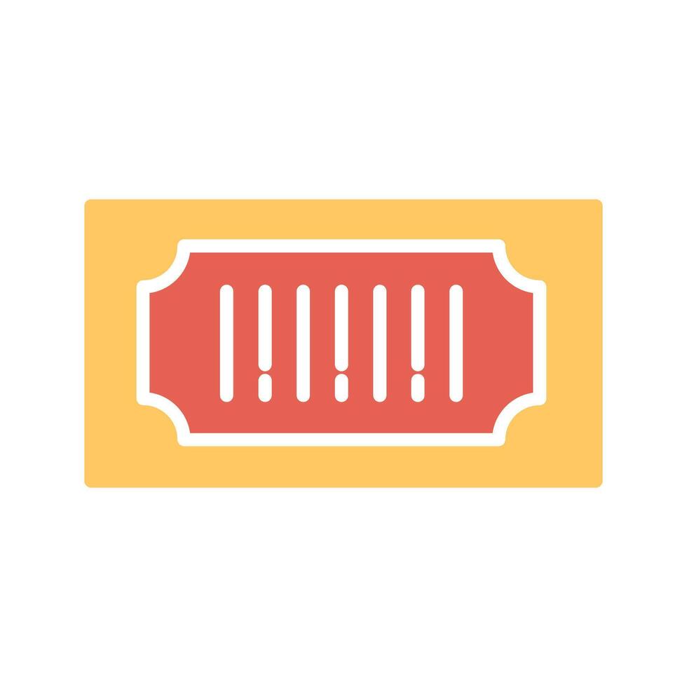 Barcode Price Icon Design vector