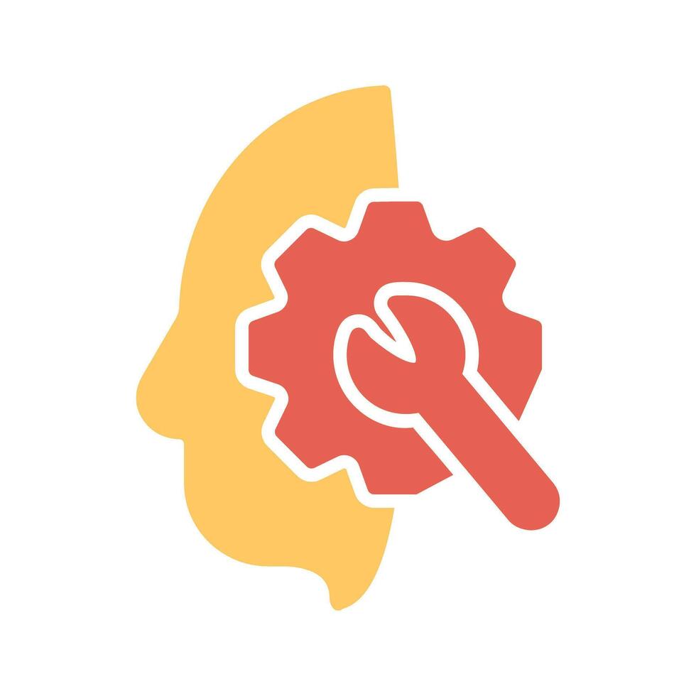 Problem Resolution Icon Design vector