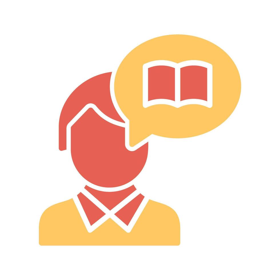 Storytelling Icon Design vector