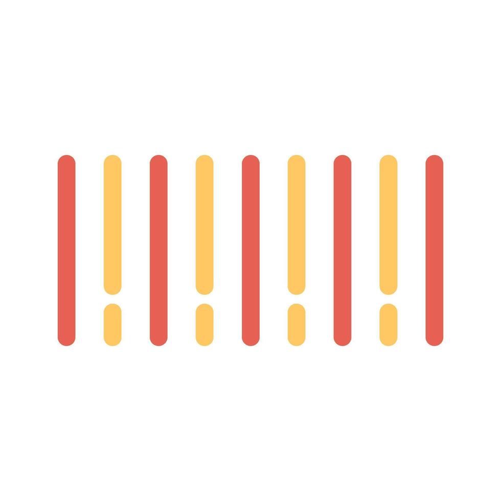 Barcode Icon Design vector