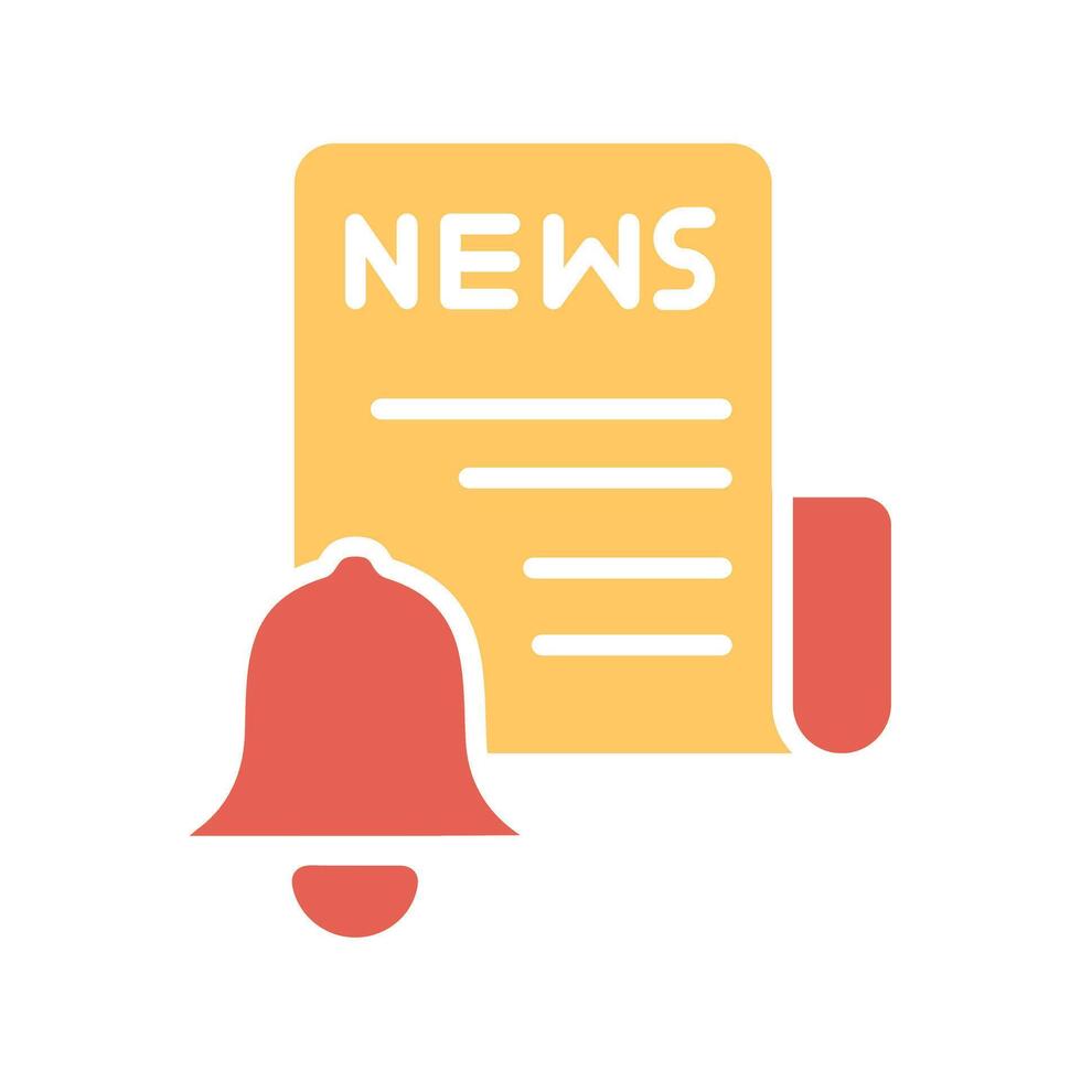 News Update Icon Design vector