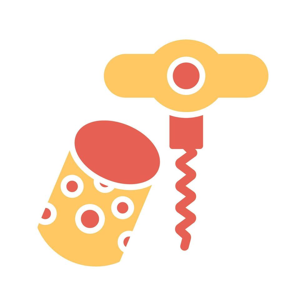 Wine Cork Icon Design vector