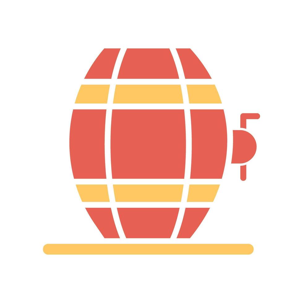 Wine Barrel Rack Icon Design vector