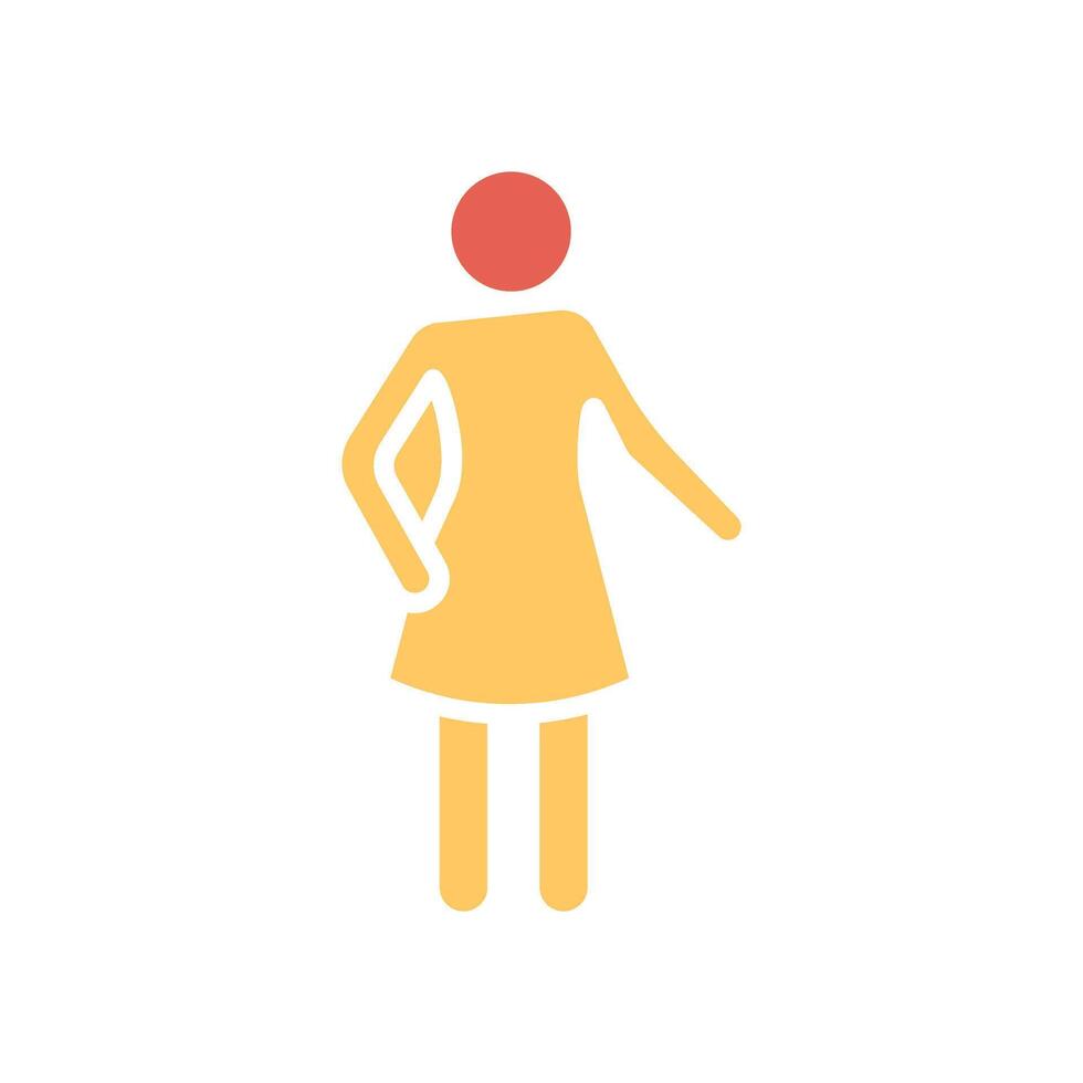 Photography Posing Icon Design vector