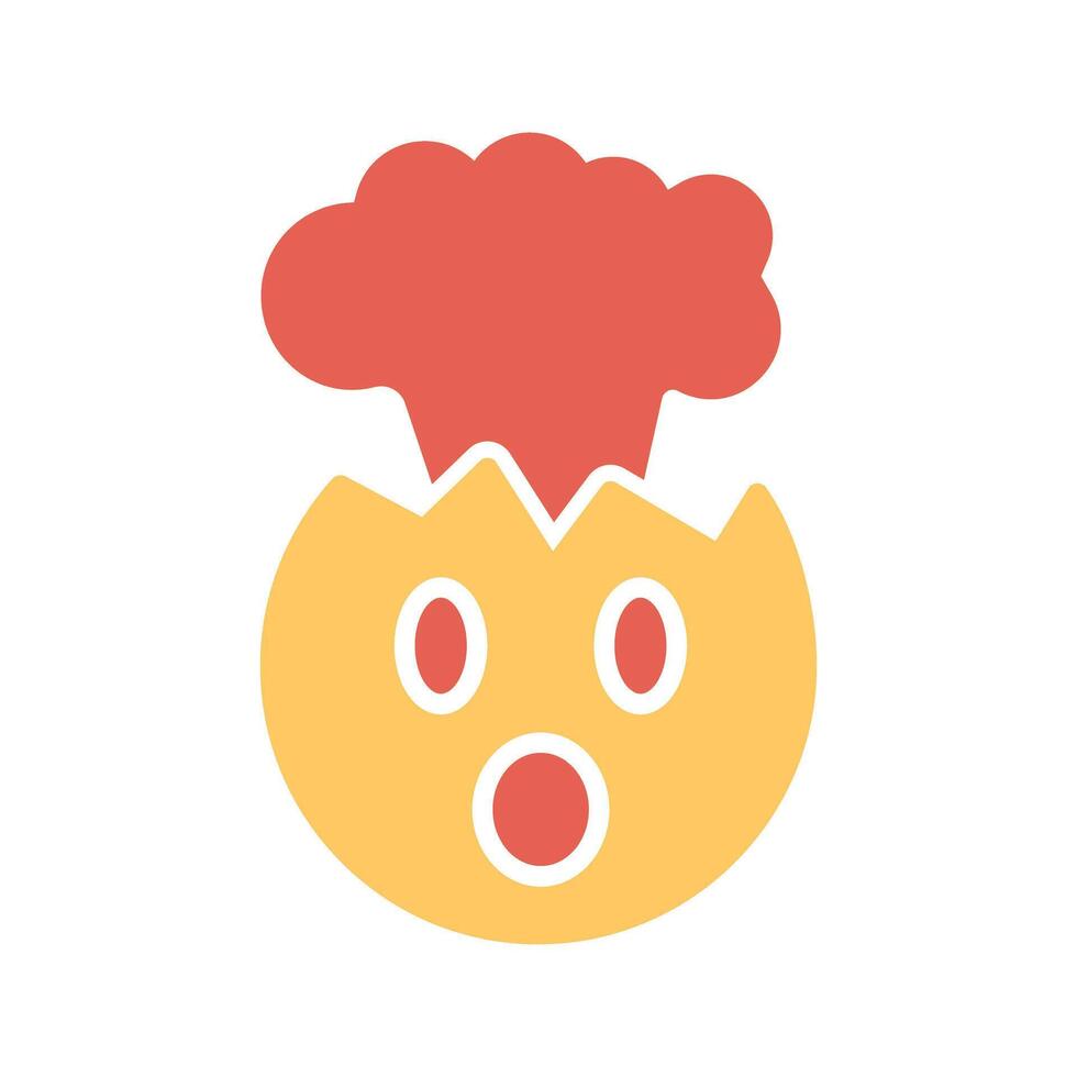 Exploding Head Icon Design vector