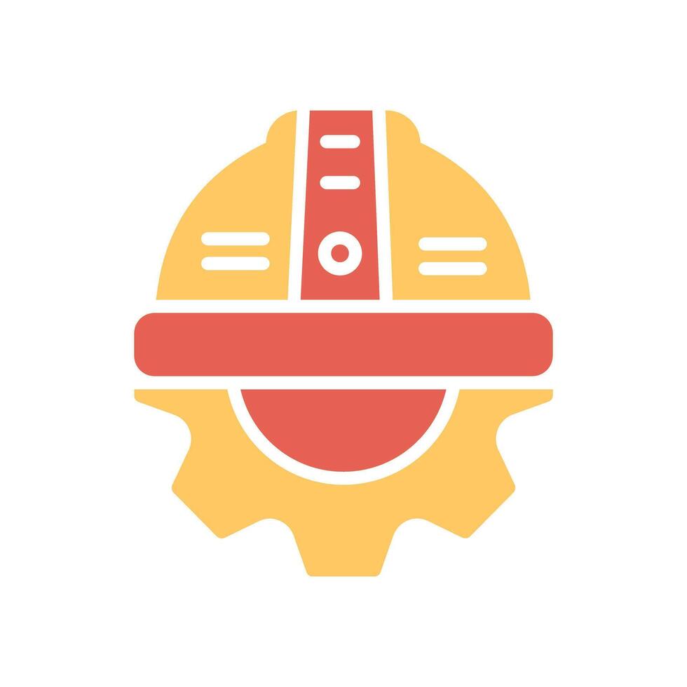 Workplace Safety Icon Design vector