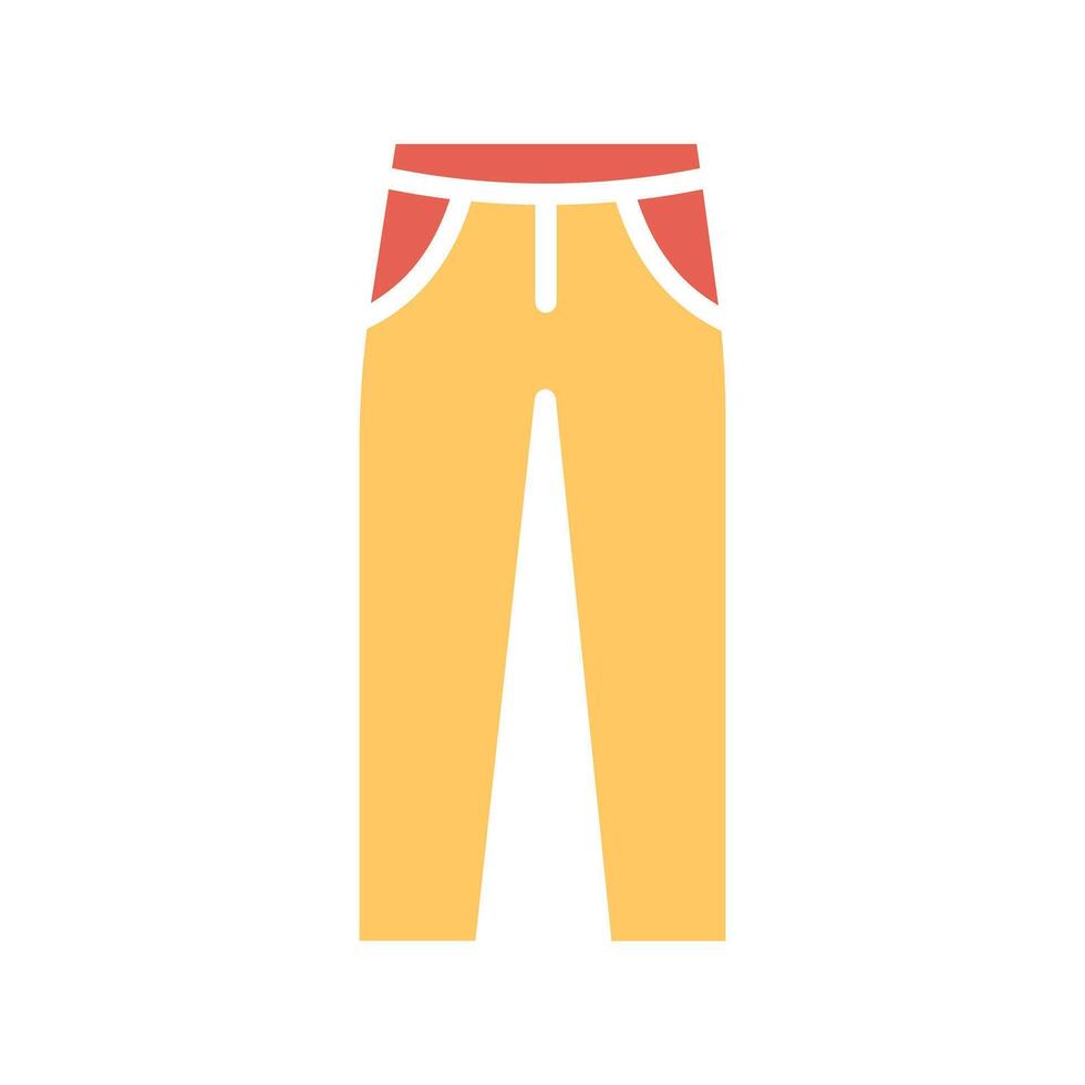 Pants Icon Design vector