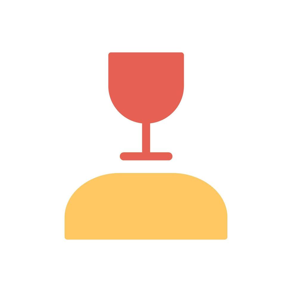 Wine Snob Icon Design vector