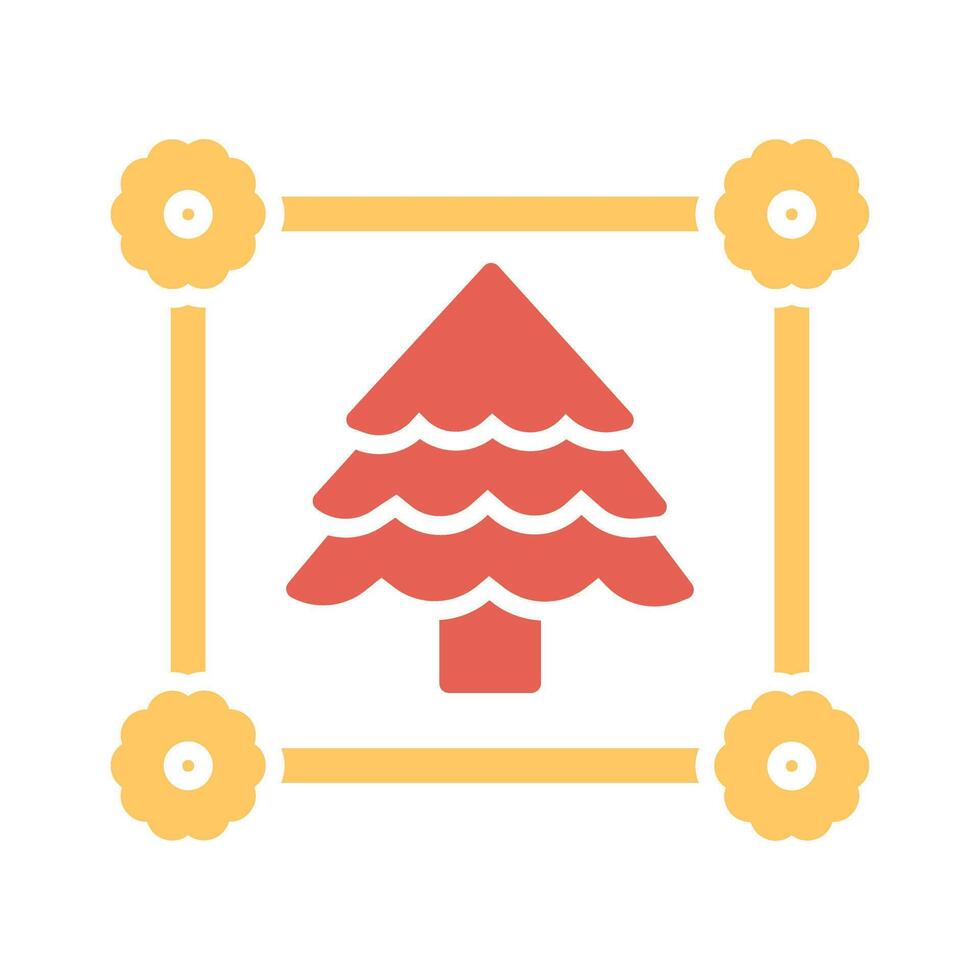 Christmas Card Icon Design vector