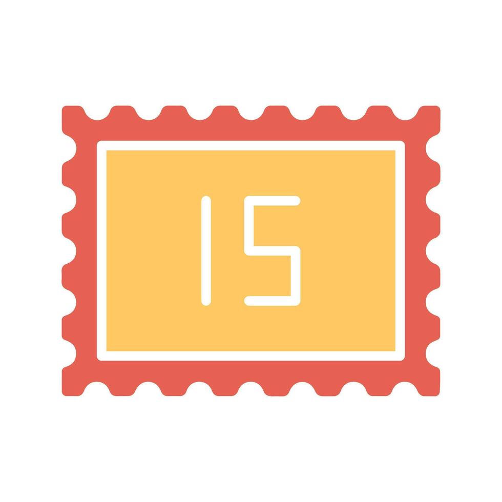 Postage Due Icon Design vector