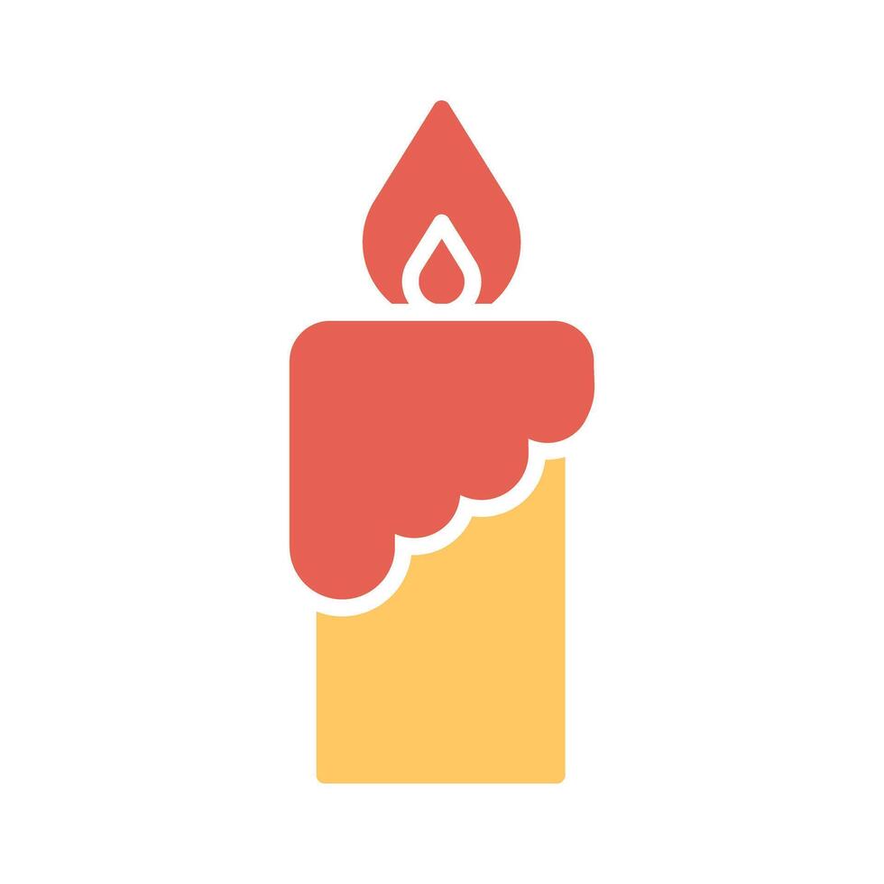 Candles Icon Design vector