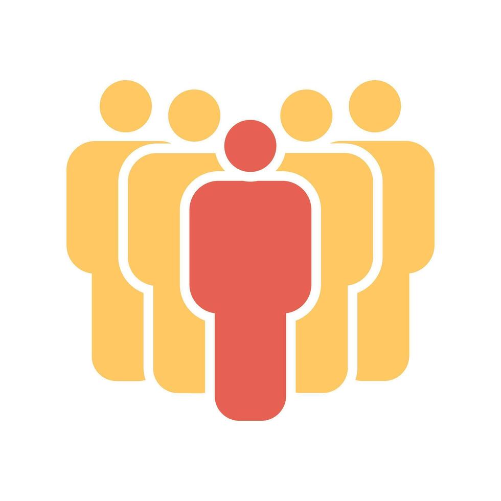 Diversity and Inclusion Icon Design vector