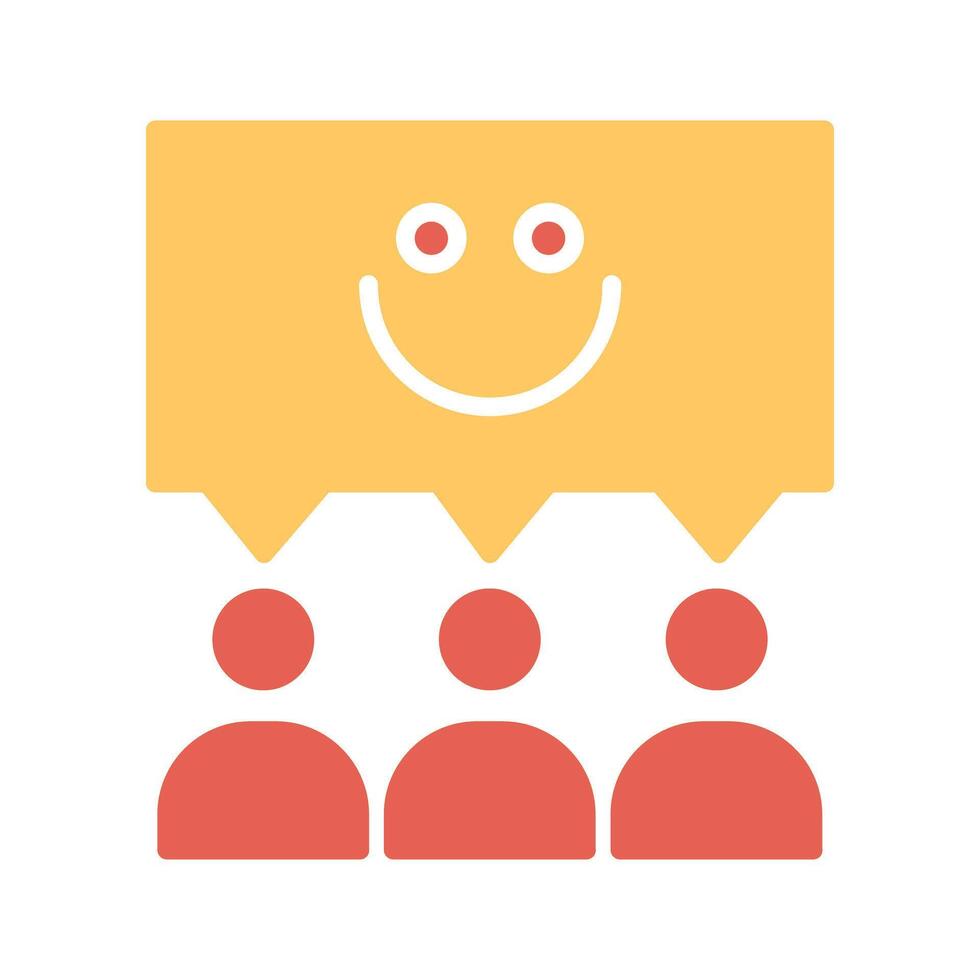 Employee Satisfaction Icon Design vector