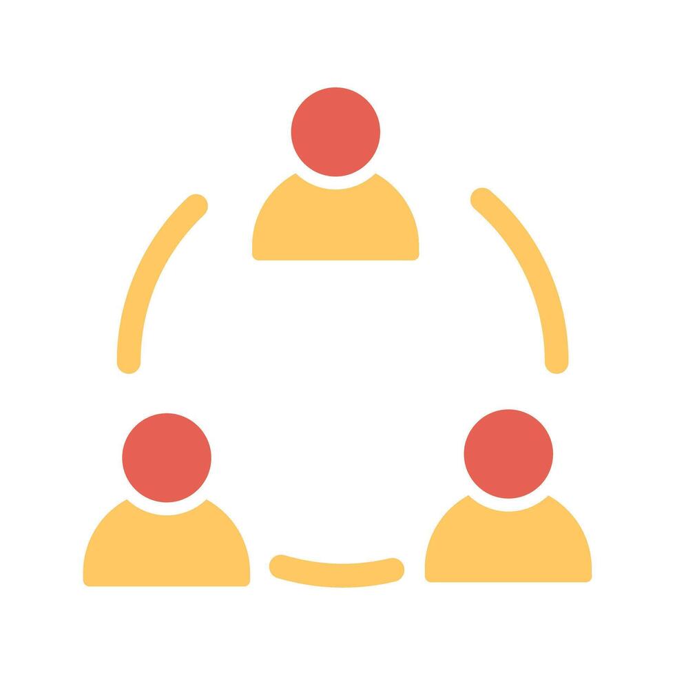 Editorial Team Icon Design vector