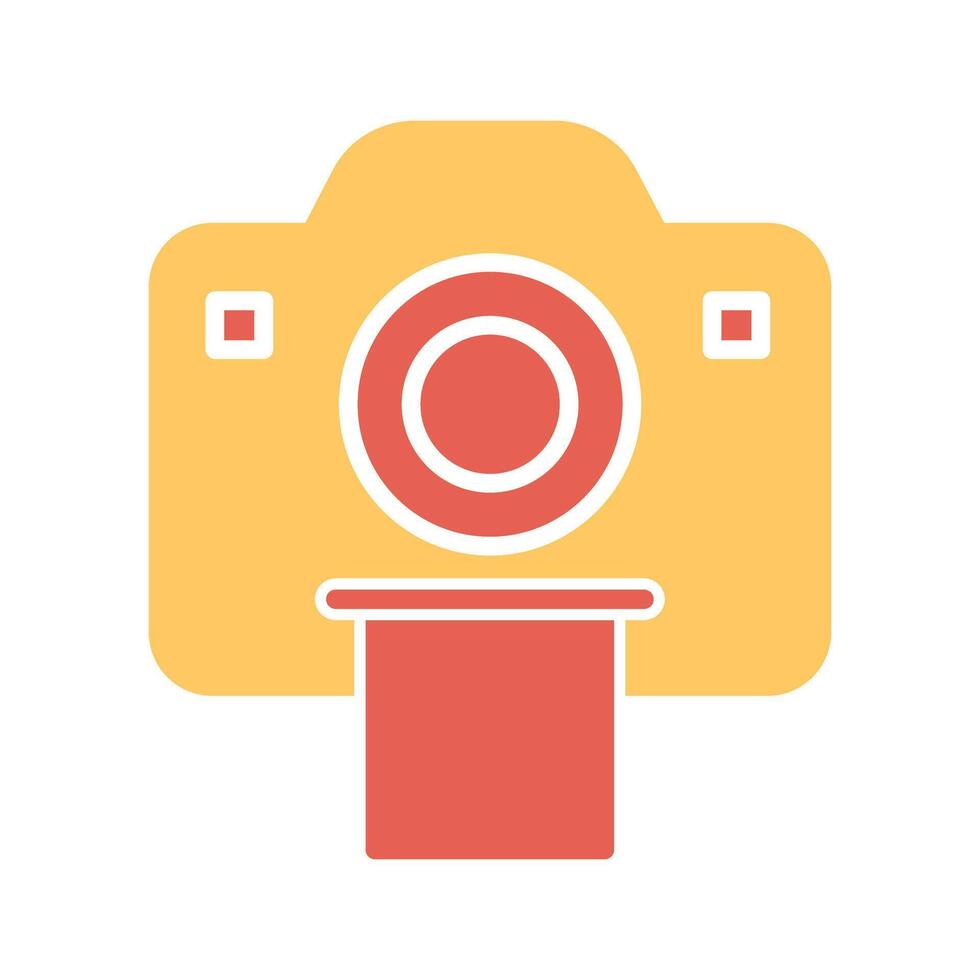 Polaroid Photos Icon Design vector