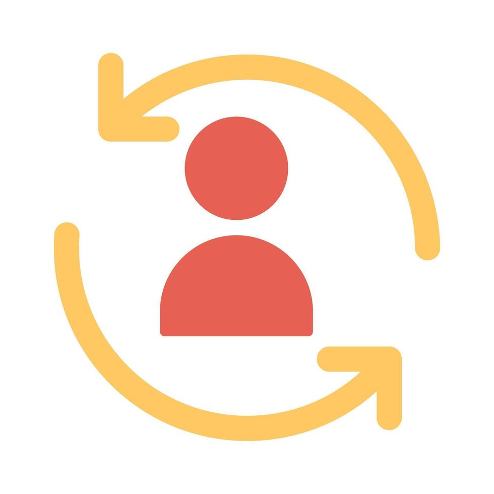 Retargeting Icon Design vector