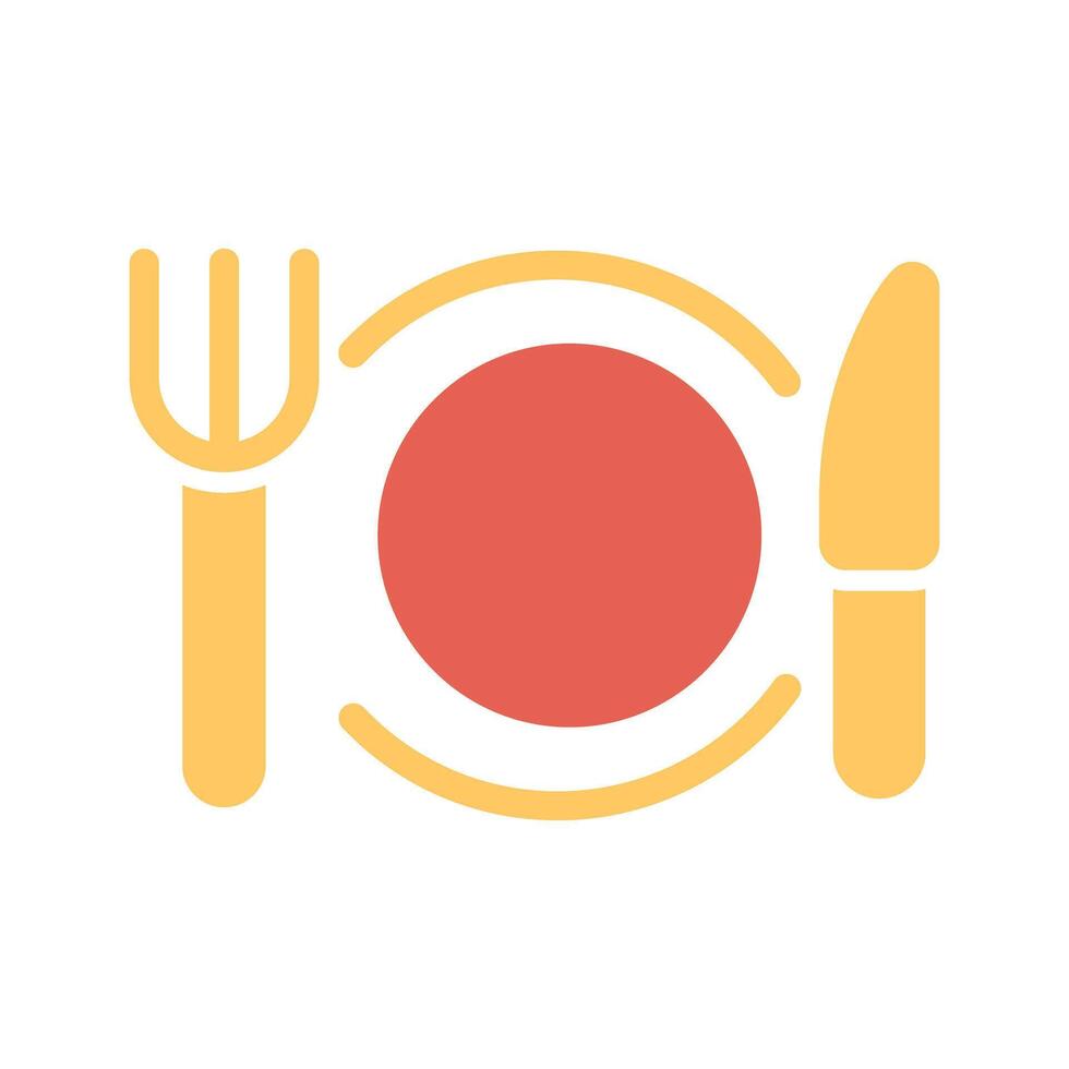 Special Meal Icon Design vector