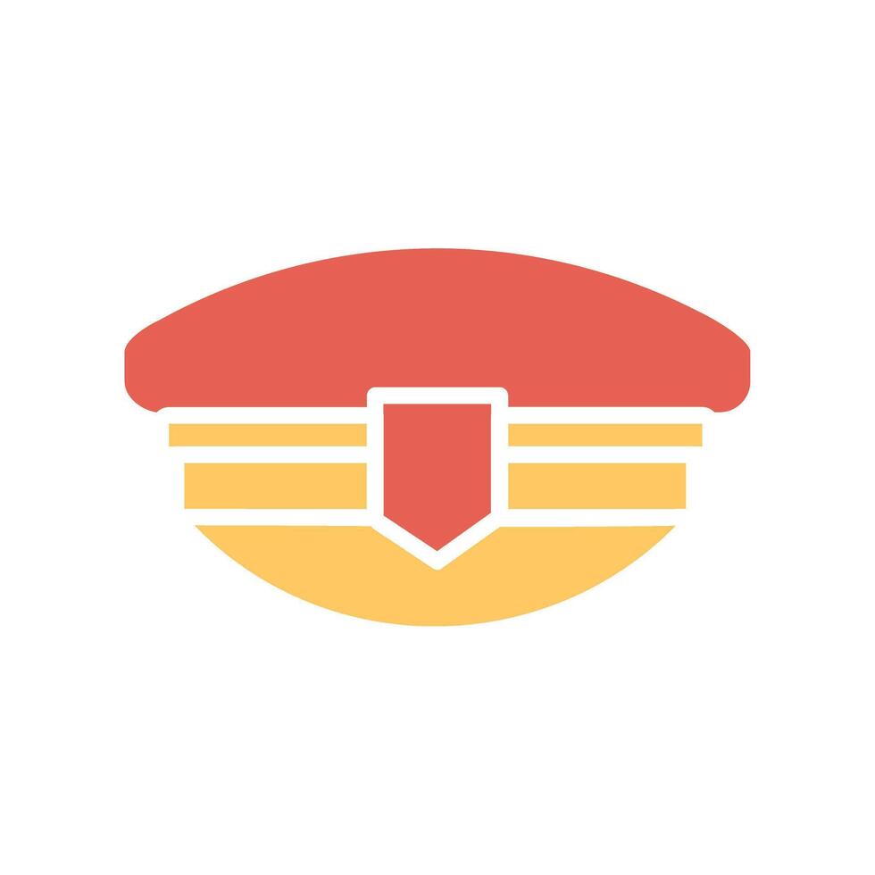 Postman Hat Icon Design vector