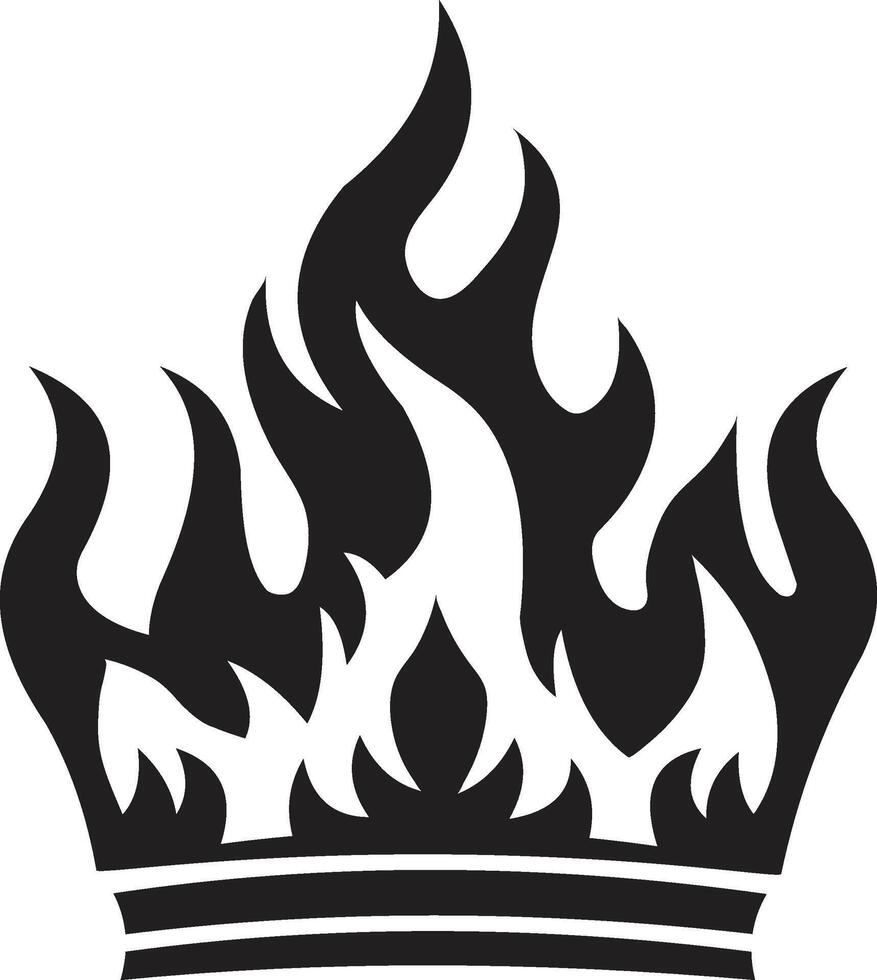 crown silhouette art vector