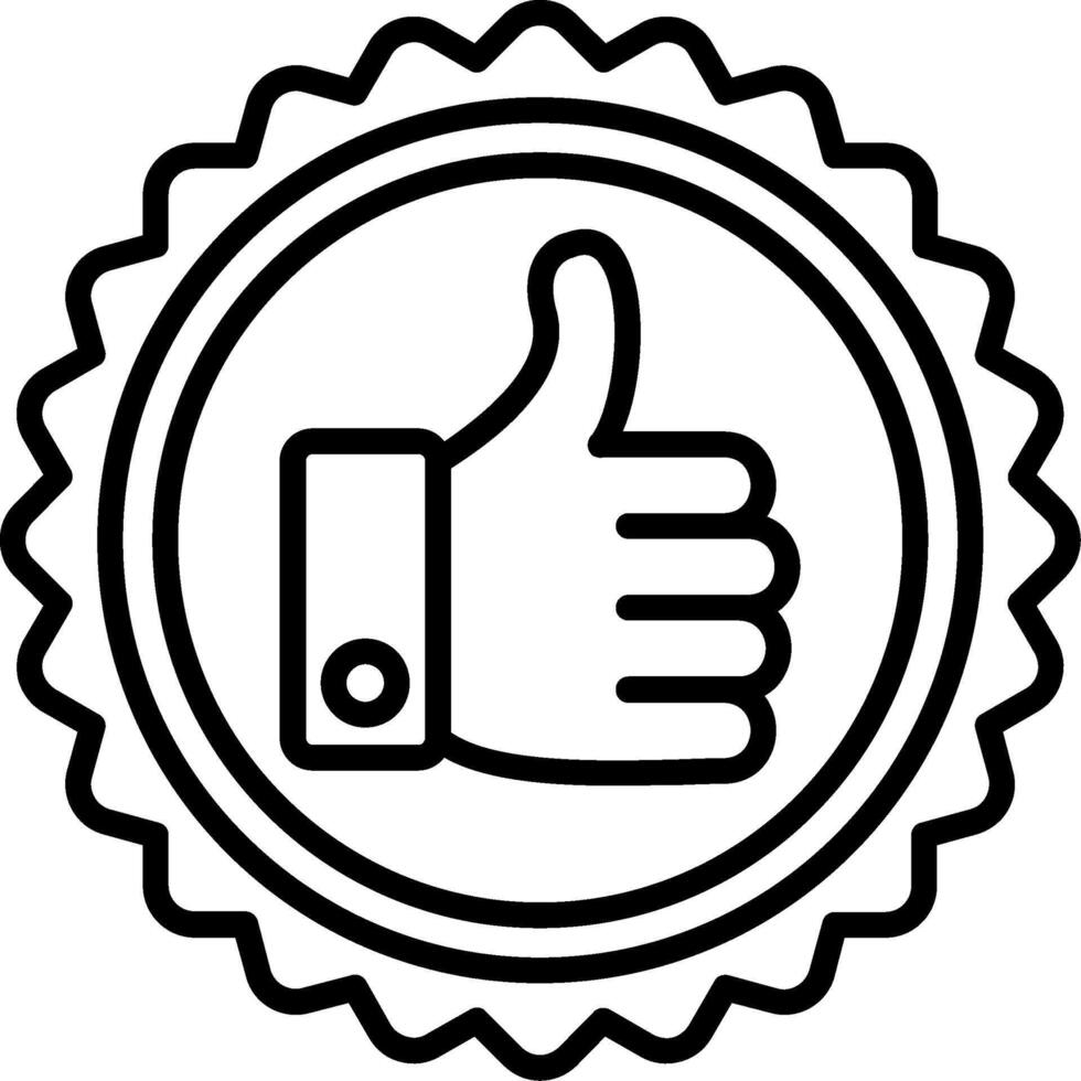 Best Seller Line Icon vector