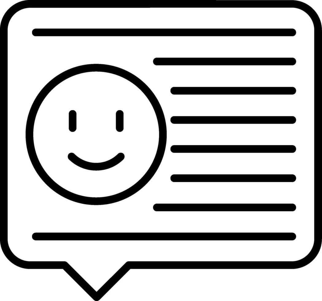Emoji Line Icon vector