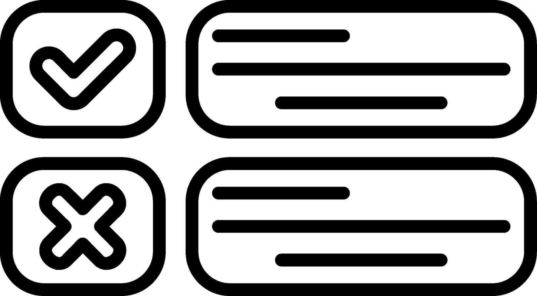 Quality Control Line Icon vector