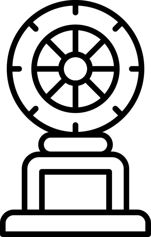 Trophy Line Icon vector