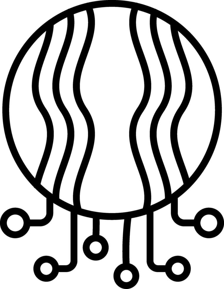 Globalization Line Icon vector